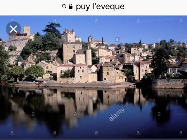 Petite Vue Vert Puy-lʼÉvêque France